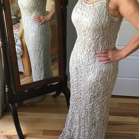 Soulmates Dresses & Skirts - Silk Hand Crotchet Beaded dress. Size M